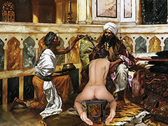 Slavegirls in an oriental..