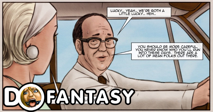 The narrative unfolds with gripping intensity, centering on the power dynamics between Lucy and her captors within a fictional, cartoon universe