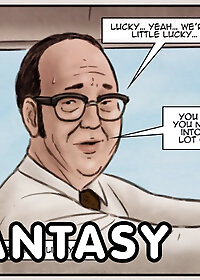 The narrative unfolds with gripping intensity, centering on the power dynamics between Lucy and her captors within a fictional, cartoon universe pic 3