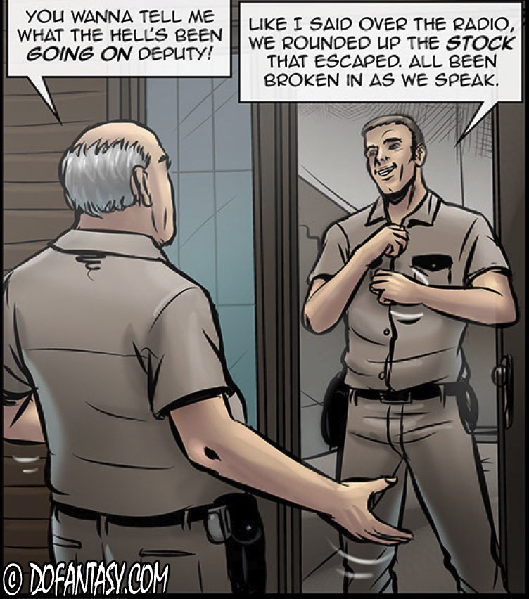 Women are soon restrained, undressed, bound, and placed in the trailer alongside the earlier captives